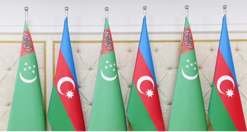دیدار رئیس جمهور ترکمنستان با نخست وزیر جمهوری آذربایجان در حاشیه سومین کنفرانس سازمان ملل متحد