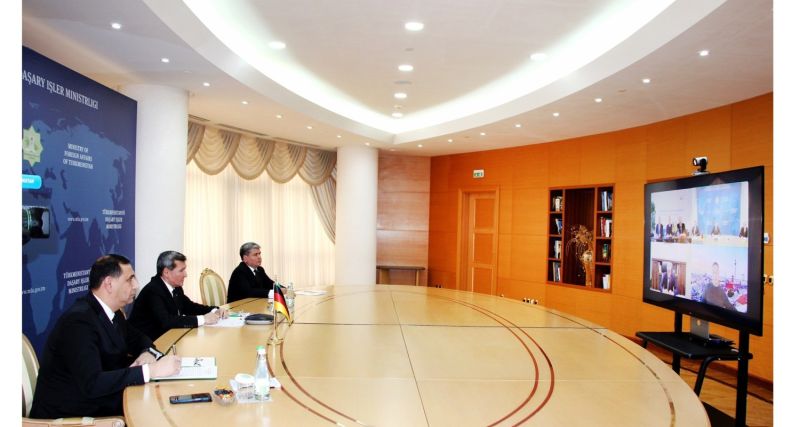 برگزاری ویدئوکنفرانس میان ترکمنستان و کمیته شرقی اقتصاد آلمان