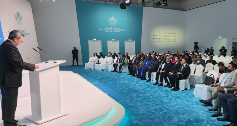 مشارکت هیئت ترکمنستان در اجلاس جهانی دولت‌ها در دبی