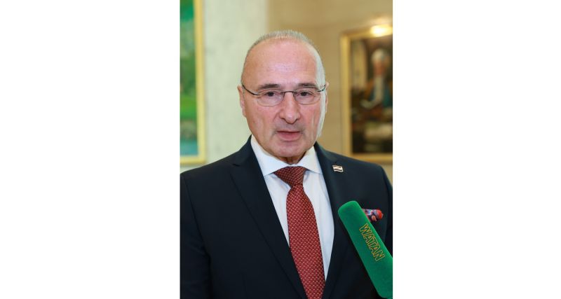 رئیس‌ جمهور ترکمنستان وزیر امور خارجه و اروپایی جمهوری کرواسی را به حضور پذیرفت